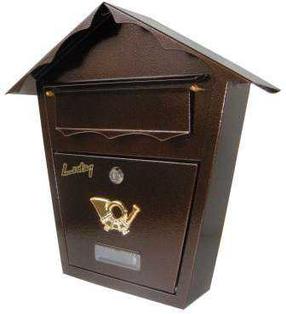 Postkast SD2, vask v., 10 cm x 37 cm x 37 cm