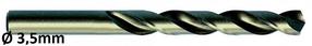 Metallist puur Exact DIN338, metall, hsse-co5, 3.5 mm