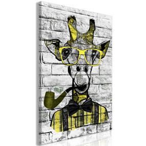 Reprodukcija Artgeist Giraffe with Pipe, g-c-0182-b-b, 60 cm x 90 cm