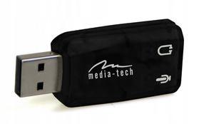 Звуковая карта Media-Tech MT5101, черный цв.