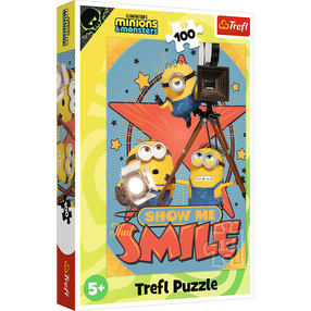 Dėlionė Trefl Minions 16596, 41 cm x 27.5 cm, 100 vnt., įvairių spalvų