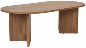 Kavos staliukas Nordure Sable, ruda sp., 60 cm x 119 cm x 40 cm