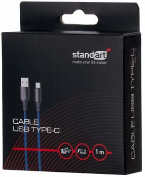 Vads Standart GT-XG112, USB Type-C, 100 cm, zila krās.