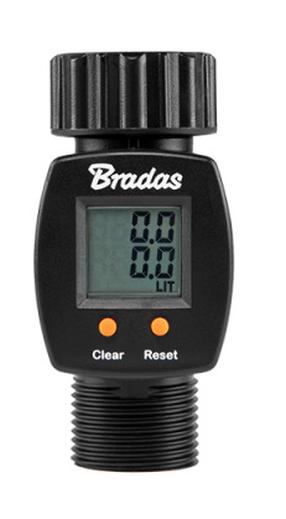 Veearvesti Bradas Black Line, plastik, 3/4"