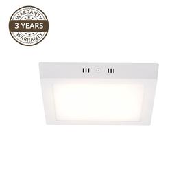 Поверхностная светодиодная панель потолочный и стенной Domoletti Ledo DLED-44, LED, 3000 °К, 1 x 18 Вт, белый цв. / белый цв.