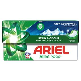 Kapsulas mazgāšanai Ariel, P04D303, 30 gab.