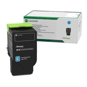 Тонер Lexmark 78C20C0, синий цв.
