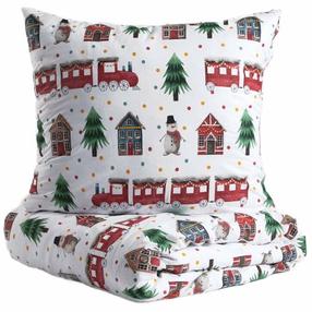 Kalėdinis patalynės užvalkalų komplektas Homla Starling 700118, įvairių spalvų, 140 x 200 cm