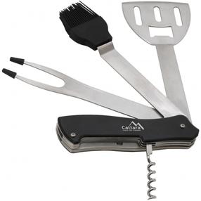 Grila instrumentu komplekts Cattara 5in1 10518135, 22.5 cm x 22.5 cm x 2.5 cm
