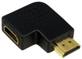 Адаптер Logilink HDMI-angled to HDMI HDMI male, HDMI female