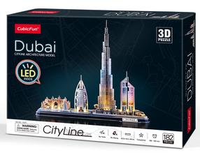 3D-pusle Cubicfun Dubai, 182 tk