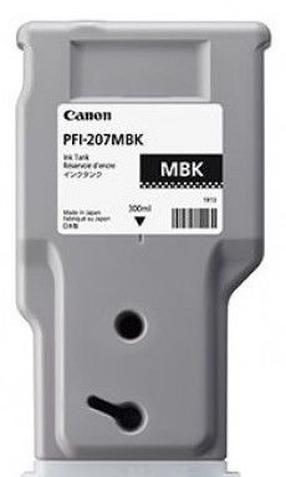 Rašalinio spausdintuvo kasetė Canon PFI-207MBK, juoda sp., 300 ml