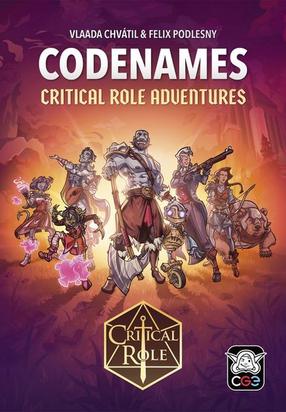 Stalo žaidimas Czech Games Edition Codenames Critical Role Adventures, EN