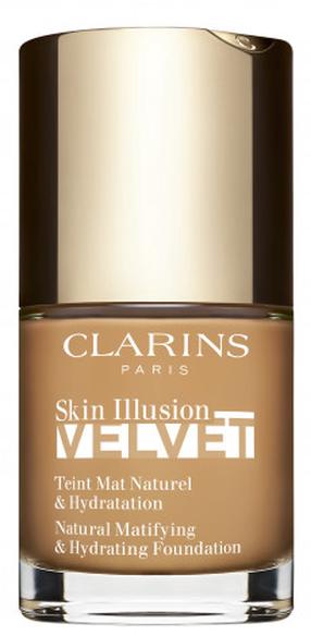 Skystas makiažo pagrindas Clarins Skin Illusion Velvet, 114n capuccino, 30 ml