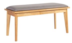 Suoliukas Home4you Jonna 10516, rudas/pilkas, 92 cm x 40 cm x 45 cm