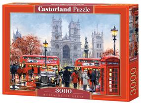 Dėlionė Castorland Westminster Abbey 3000 el. 300440, 92 cm x 68 cm, 3000 vnt., įvairių spalvų