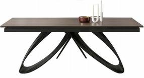 Valgomojo stalas išskleidžiamas Hilario, riešuto sp., 180 - 260 cm x 90 cm x 75 cm