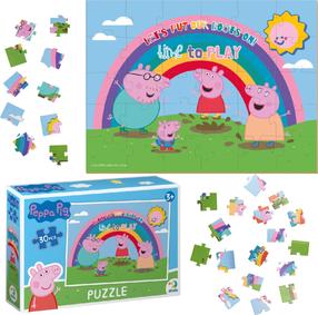 Puzle Dodo Peppa Pig, 30 gab., daudzkrāsaina