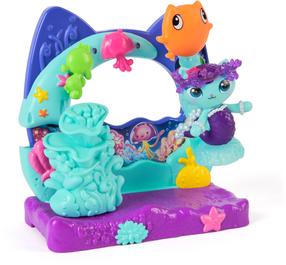 Rotaļlietu figūriņa, ar piederumiem Spin Master Gabbys Dollhouse Mercats Aquarium Balcony, daudzkrāsaina