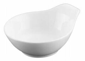 Mērces trauks Wilmax, 100 ml, Ø 10.5 cm, balta krās., porcelāna