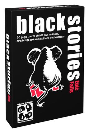 Kāršu spēle Brain Games Black Stories Epic Fails, LV