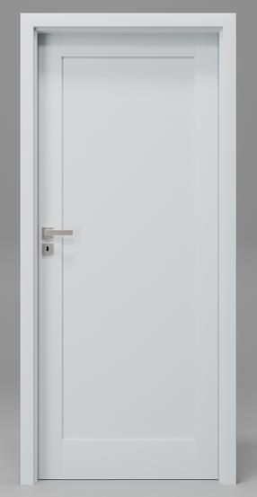 Vidaus durų varčia Domoletti DOMINO, dešininės, pilka sp., 204 x 84.4 x 4 cm