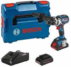 Akumuliatorinis suktuvas-gręžtuvas su akumuliatoriumi Bosch GSR 18V-110 C, 18 V, 4 Ah