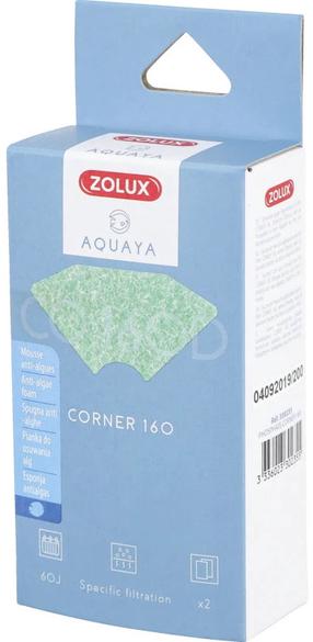 Аксессуары для фильтров Zolux Phosphate Corner 160, зеленый цв.