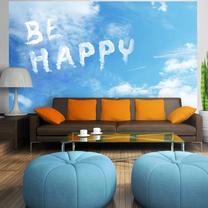 Fototapetas Artgeist Be Happy XXLNEW010339, 210 cm x 210 cm