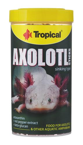 Maistas žuvims Tropical Axolotl Sticks, 0.135 kg