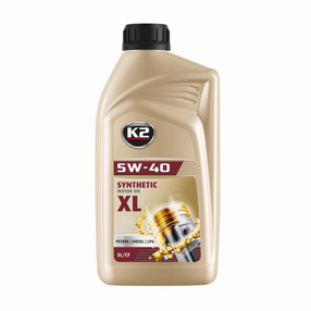 Motoreļļa K2 5W - 40, sintētiskais, 1 l