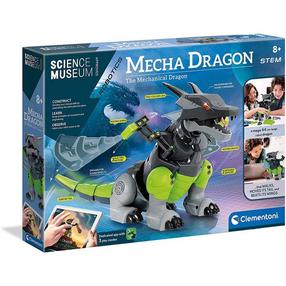Rotaļu robots Clementoni Dragon 61529BL, melna krās./zaļa krās.