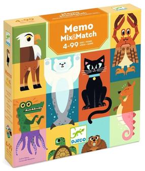 Игрa на запоминание (мемо) Djeco Memo Mix & Match