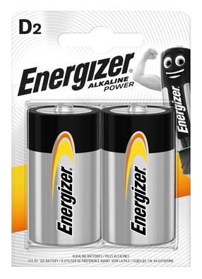 Батареи Energizer EN1300B2BASE, D, 1.5 В