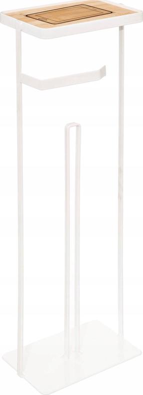 Держатель туалетной бумаги 5five Simply Smart Stand White, 18 см x 13 см x 59.2 см