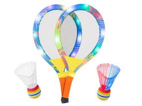 Sporta rotaļlieta LED Tennis Rackets 6180, daudzkrāsaina