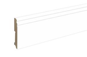 Grindjuostė Domoletti FU111L 544721 FOFA015, 240 cm x 11.1 cm x 1.9 cm x 11.1 cm, balta sp.