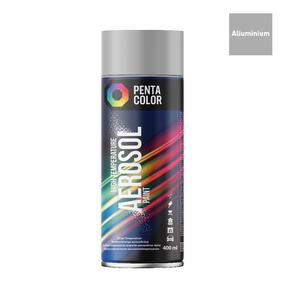 Aerosoolvärv Pentacolor High temperature, kuumuskindel, alumiinium v., 0.4 l
