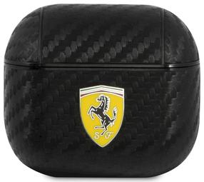 Чехол для наушников Ferrari FESA3CABK, черный цв.