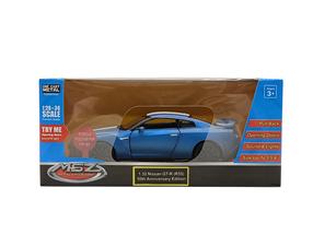  Žaislinis automobilis MSZ Nissan GT-R R35, 1:32, (spalva/dizainas parenkami atsitiktine tvarka)