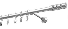 Karnīze Olimp Cylinder Krysztal, 150 cm, Ø 19 mm, matēta hroma цв.