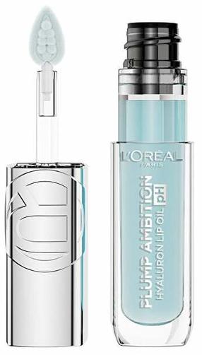 Lūpų blizgis L’Oréal Paris Plump Ambition Hyaluron Lip Oil, 5 ml, crystal ice sp., 113