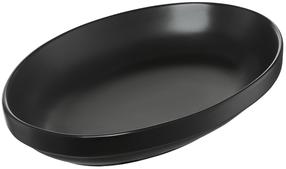 Serviravimo lėkštė Ambition Salsa, 20 cm, 14 cm, Juoda sp.