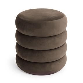 Pufas Akord Snuggo, ruda sp., 42 cm x 42 cm x 44.5 cm