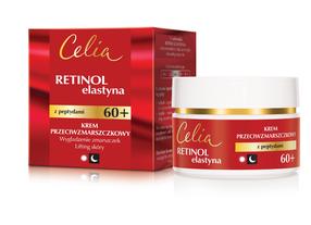 Крем для лица Celia Retinol & Elastin 60+ Anti-wrinkle, 50 мл, 60+