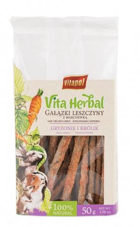 Skanėstas graužikams Vitapol Vita Herbal, graužikams, 0.05 kg