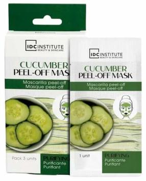Näomask IDC Institute Cucumber, 24 g, 3 tk