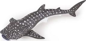 Фигурка-игрушка Papo Young Whale Shark 56046, серый цв.