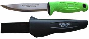 Peilis Lindbloms Knivar VT708, 22.5 cm, guma/nerūdijantysis plienas, 1 vnt.