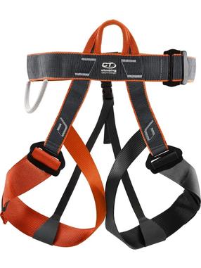 Ремни безопасности Climbing Technology Discovery Harness, черный цв./oранжевый цв.